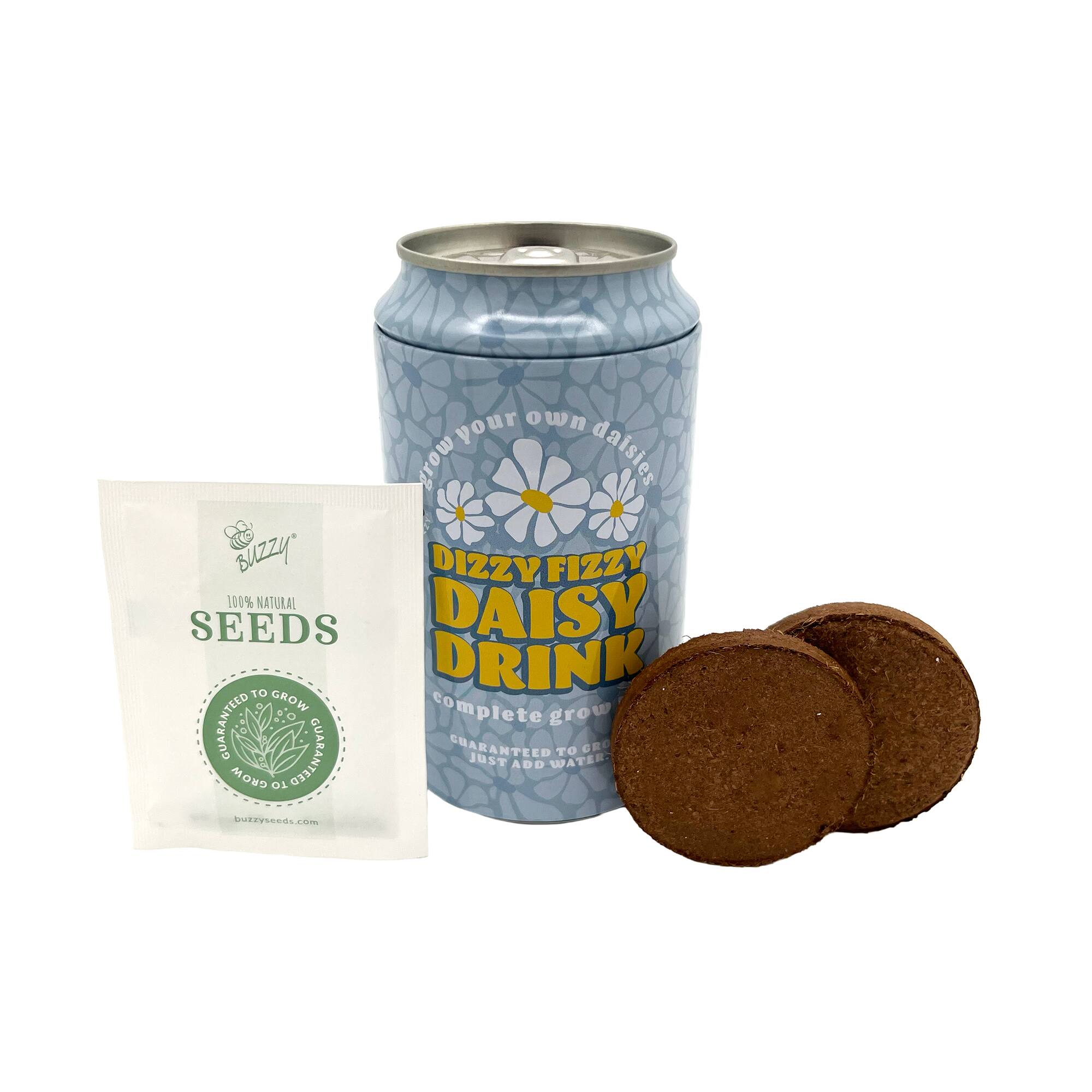 Buzzy® Daisy Soda Can Complete Grow Kit